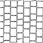 Sampietrino (antichizzato), schema di posa 1